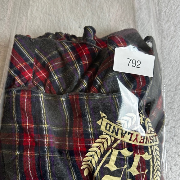 Plaid DisneyWorld  Disneyland Resort Layered Skirt Size XXL Drawstring Waist - Picture 10 of 11
